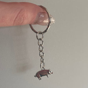 Pig Keyring