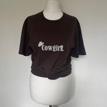 Load image into Gallery viewer, Brown Cowgirl T Shirt