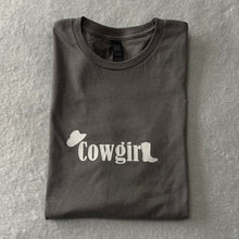 Load image into Gallery viewer, Grey Cowgirl T Shirt