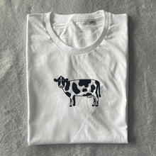 Load image into Gallery viewer, White Cow T Shirt