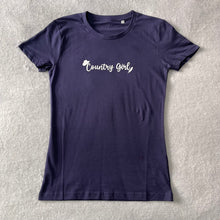 Load image into Gallery viewer, Navy Country Girl T Shirt