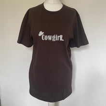 Load image into Gallery viewer, Brown Cowgirl T Shirt