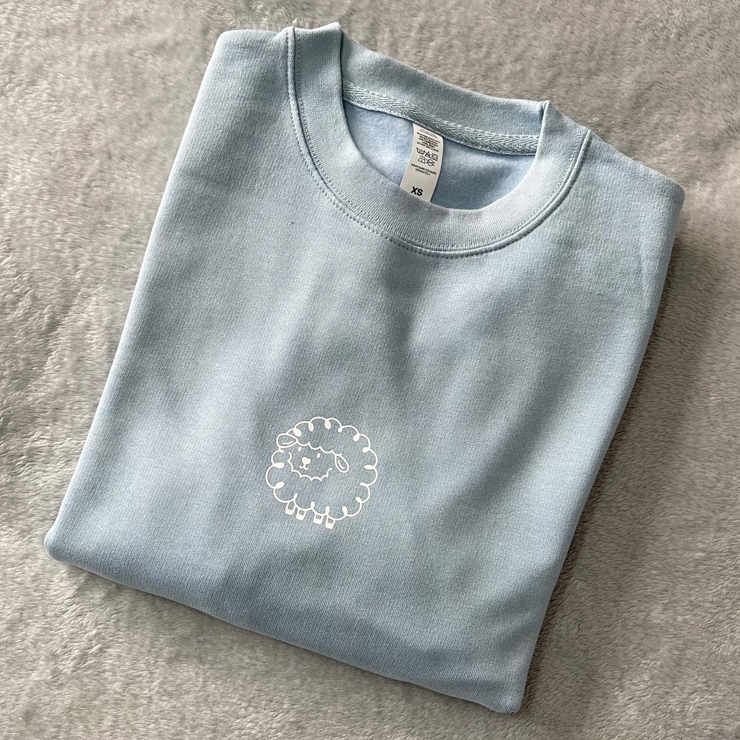 Baby Blue Sheep Sweatshirt