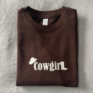 Chocolate Cowgirl Sweatshirt