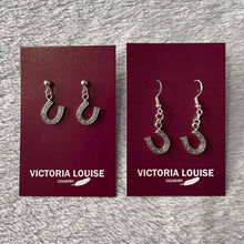 Load image into Gallery viewer, Horse Shoe Earrings