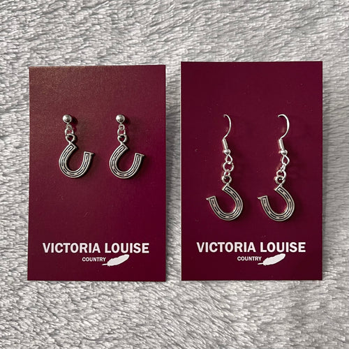 Horse Shoe Earrings