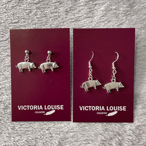 Pig Earrings