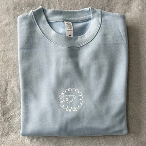 Baby Blue Sheep Sweatshirt